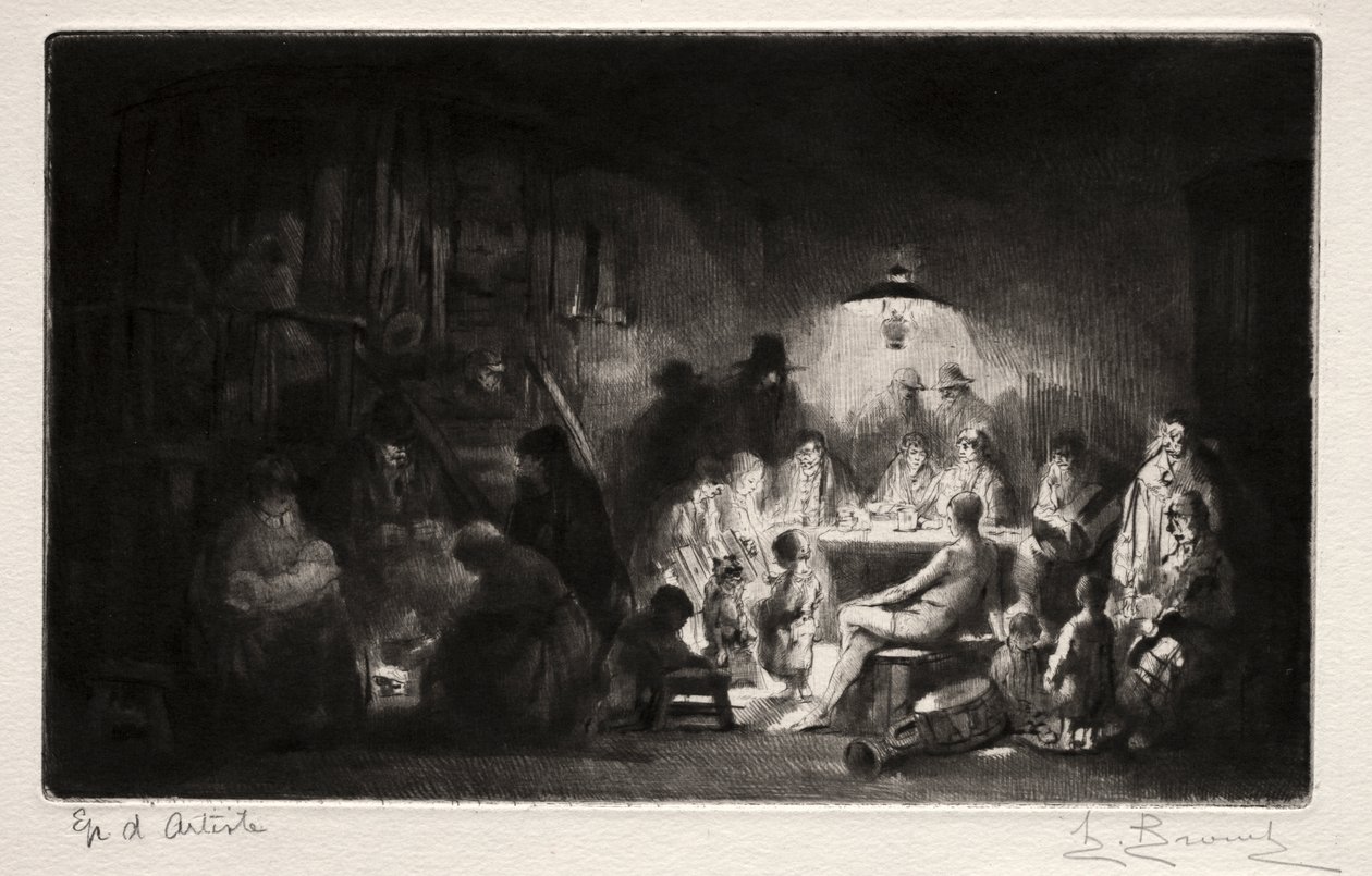 Het Frankische circus door Auguste Brouet