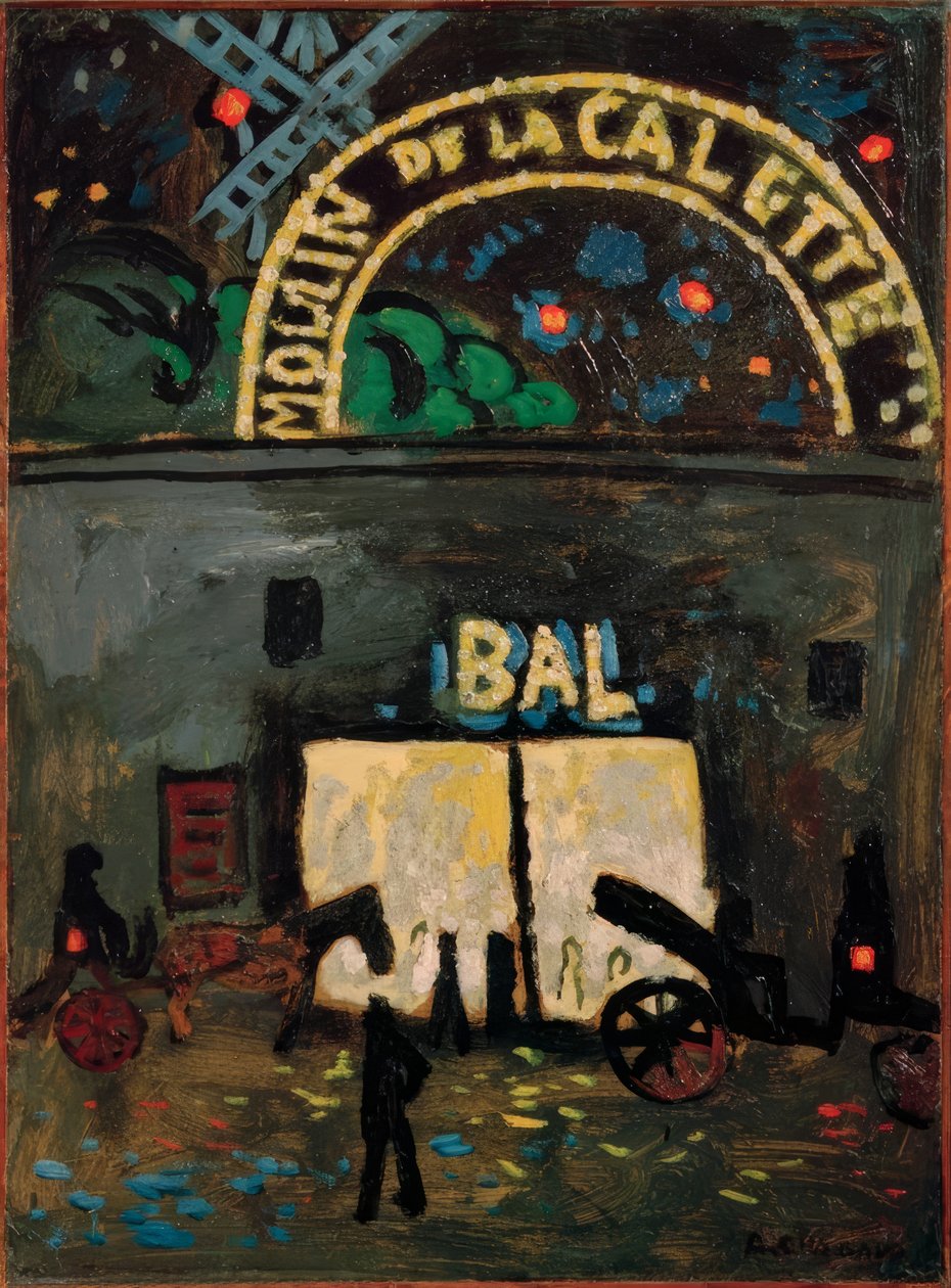 De Moulin de la Galette door Auguste Chabaud