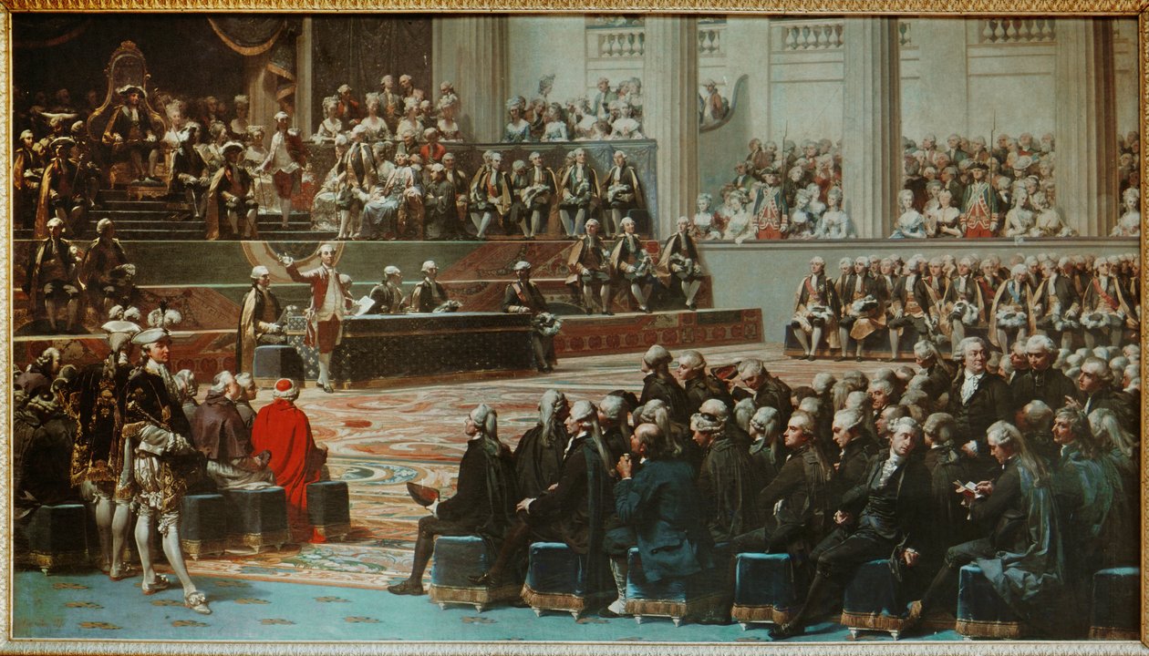 De opening van de Estates General in Versailles ... door Auguste Couder