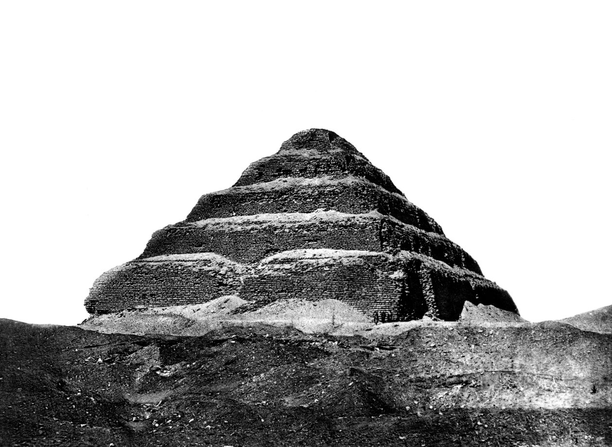 Memphis Saqqara, Egypte, 1893 door Auguste Edouard Mariette