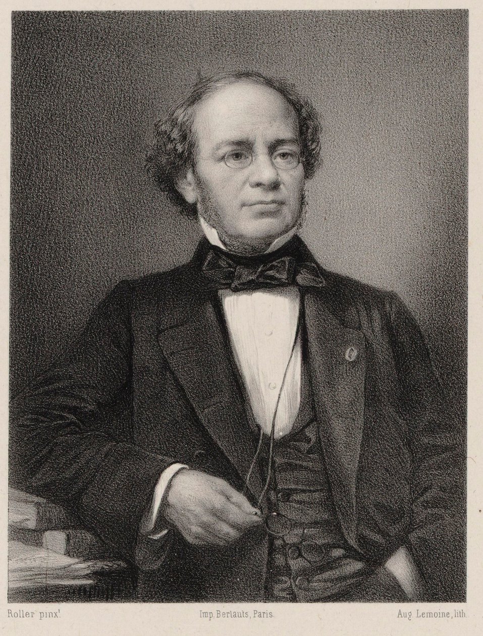 Portret van de componist Jacques Fromental Halévy 1799-1862 door Auguste Lemoine