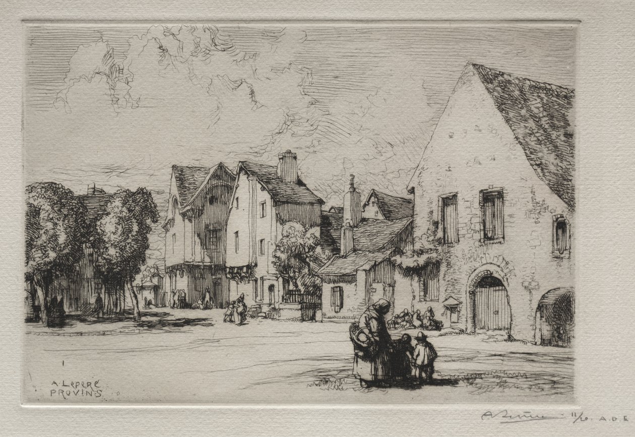 Provins door Auguste Louis Lepère