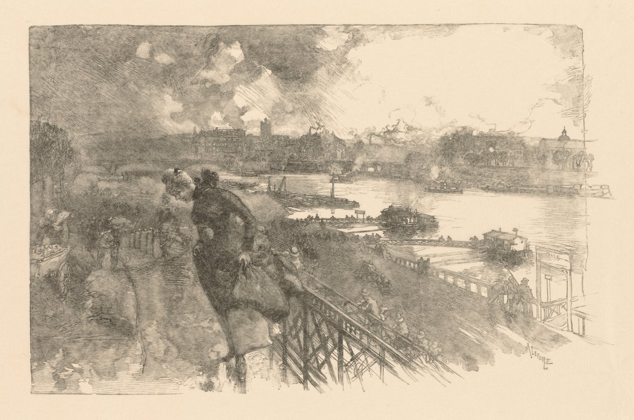 De Seine bij de Pont d