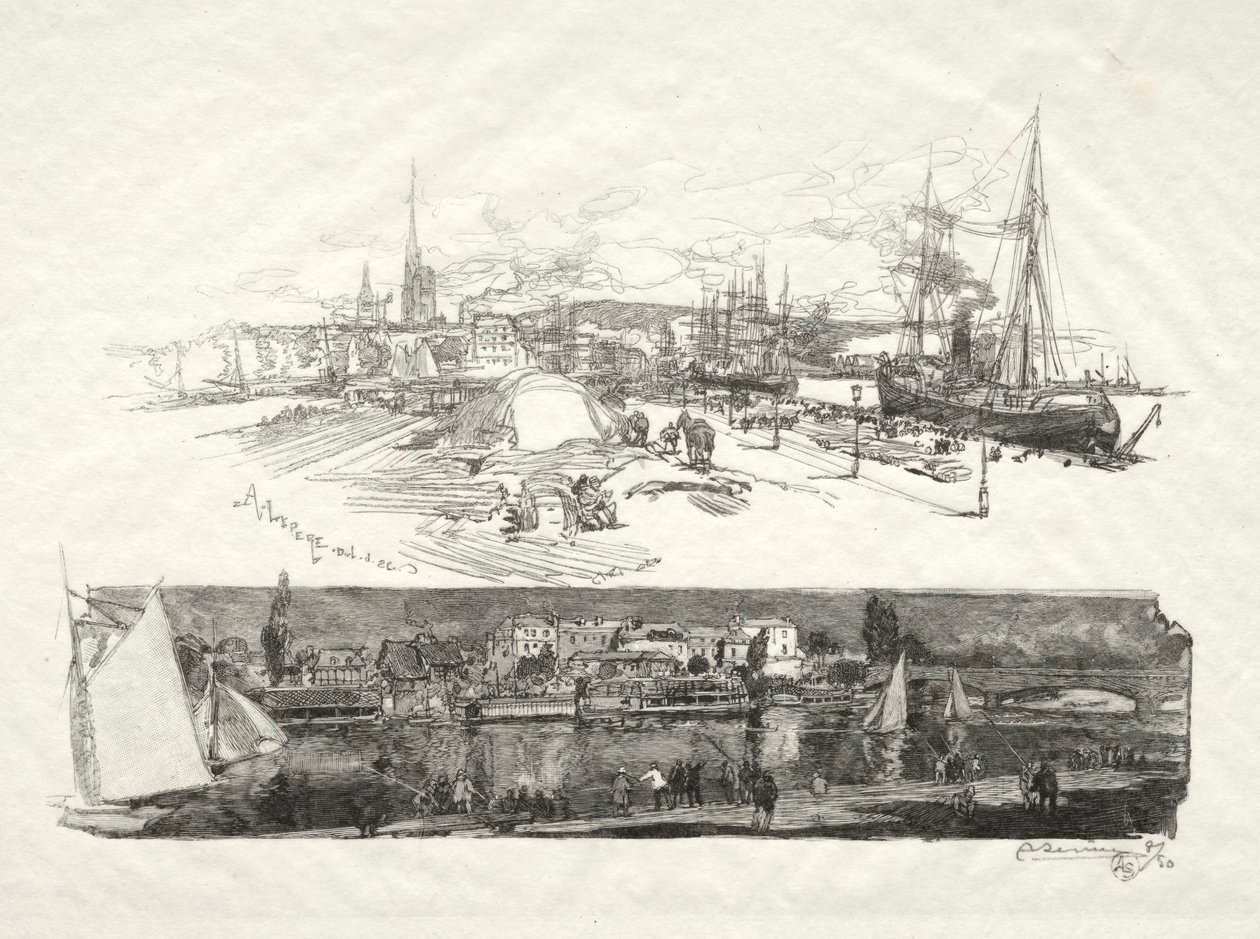 Rouen Illustré: Les Nouveaux Quais-L