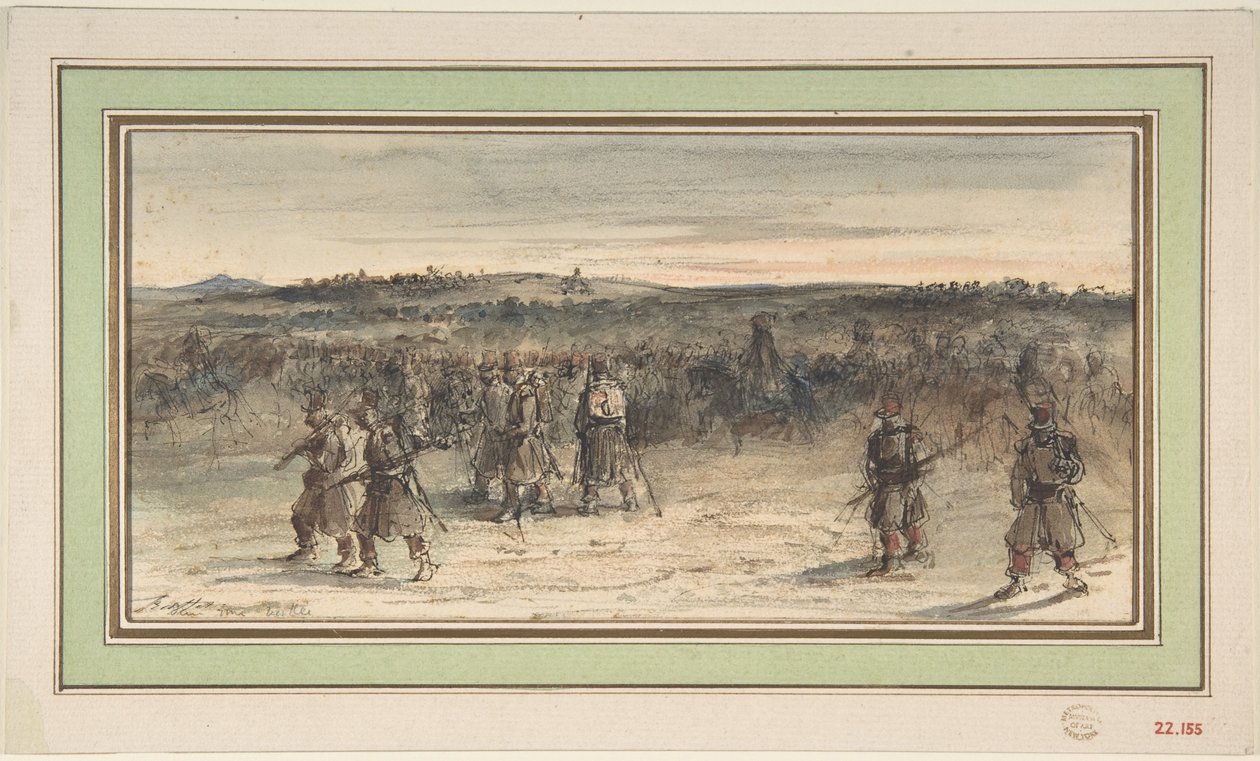 Inname van Constantine door Auguste Raffet