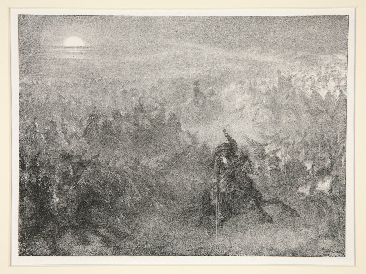 Nocturne-tijdschrift door Auguste Raffet
