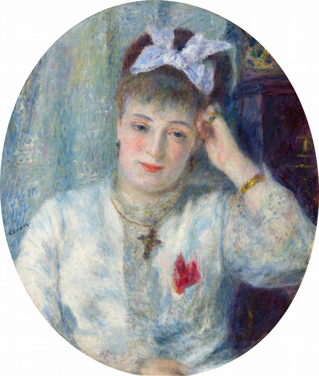 Marie Murer door Auguste Renoir