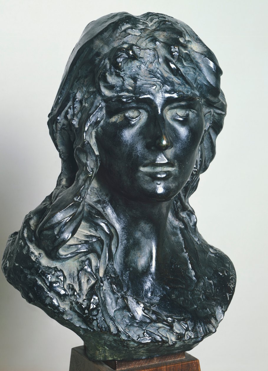 Mignon (Portret van Rose Beuret) (portret) door Auguste Rodin