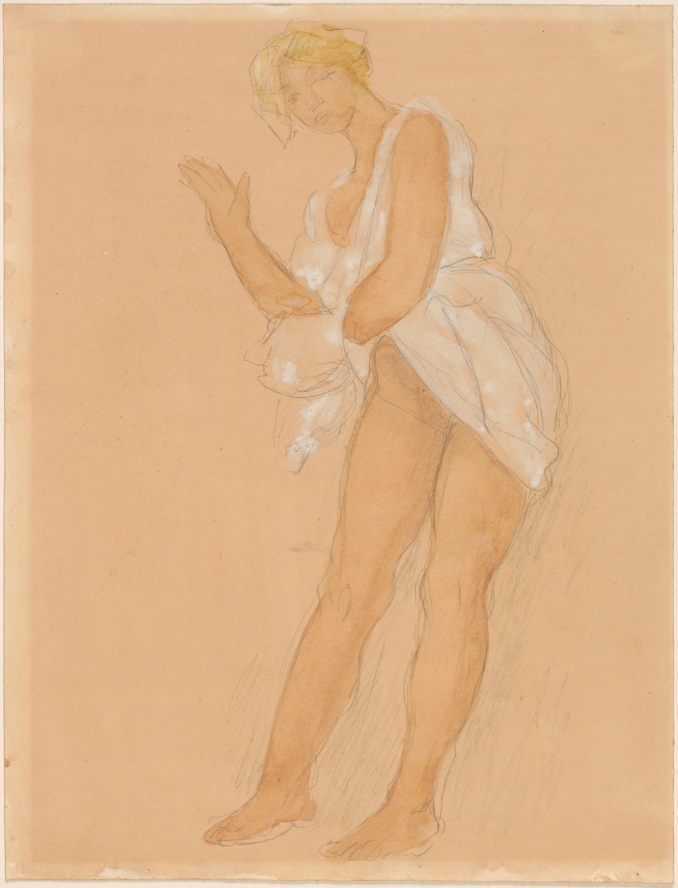 Naakt door Auguste Rodin