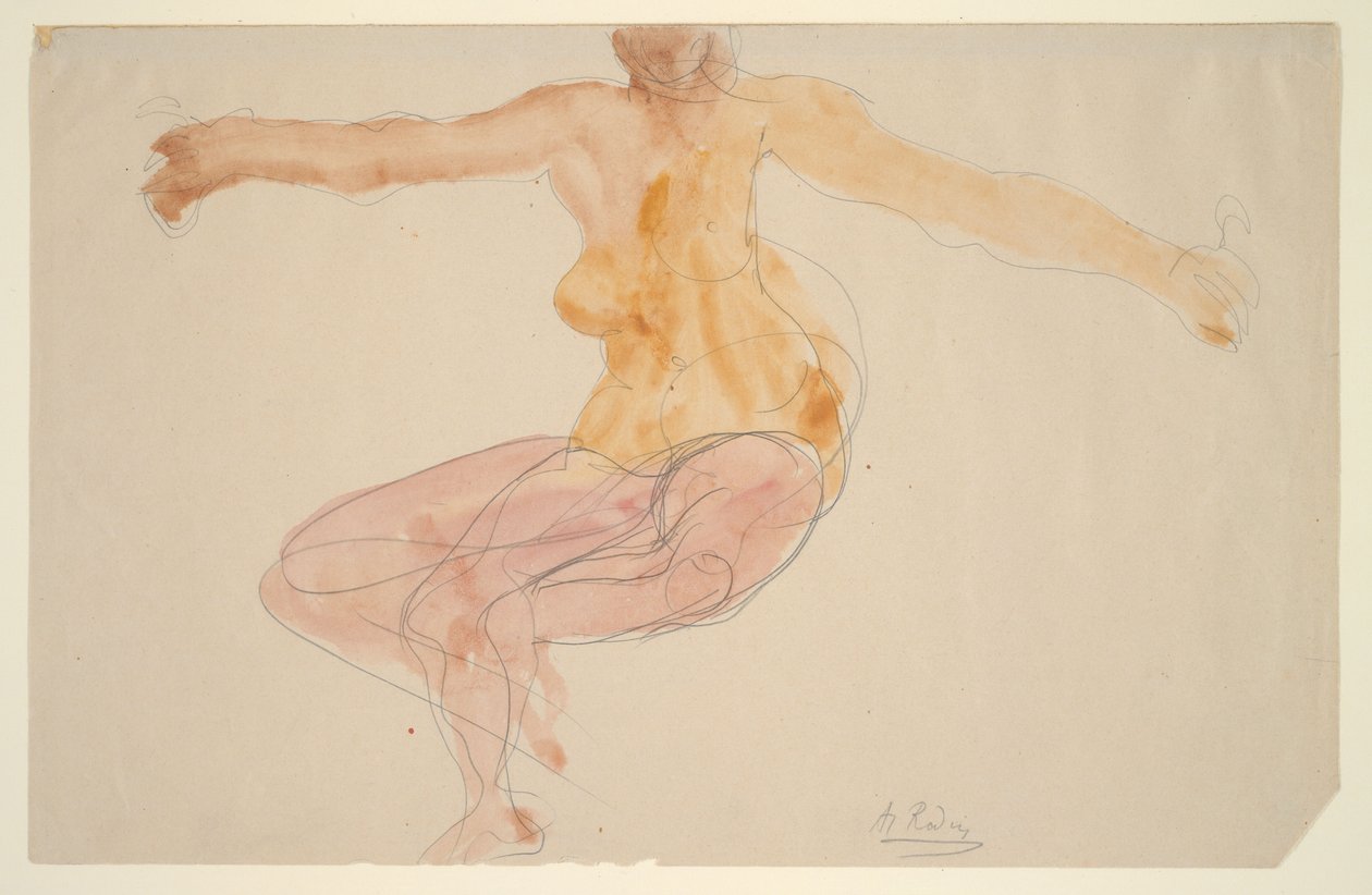 Naaktdans door Auguste Rodin