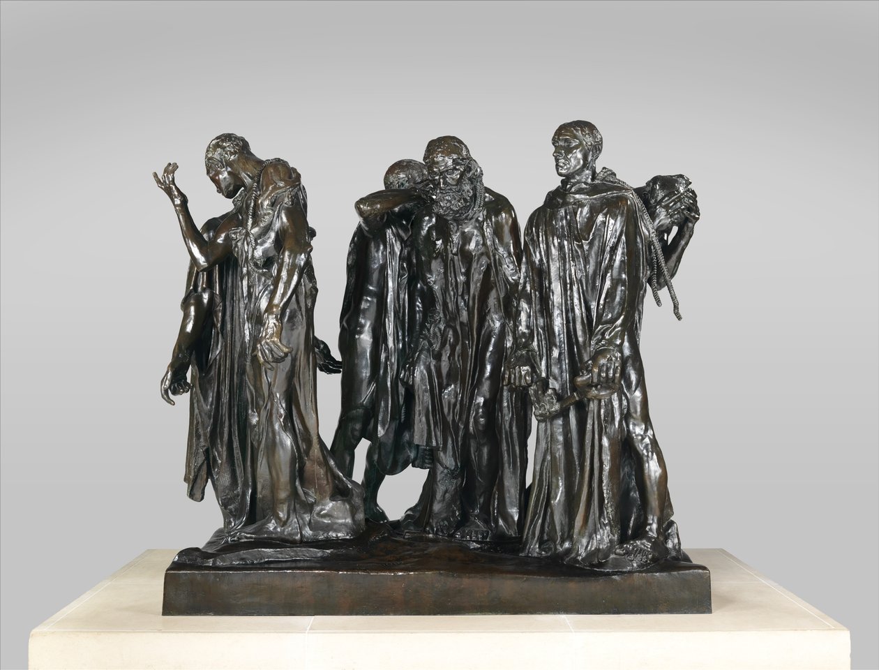 De Burgers van Calais door Auguste Rodin