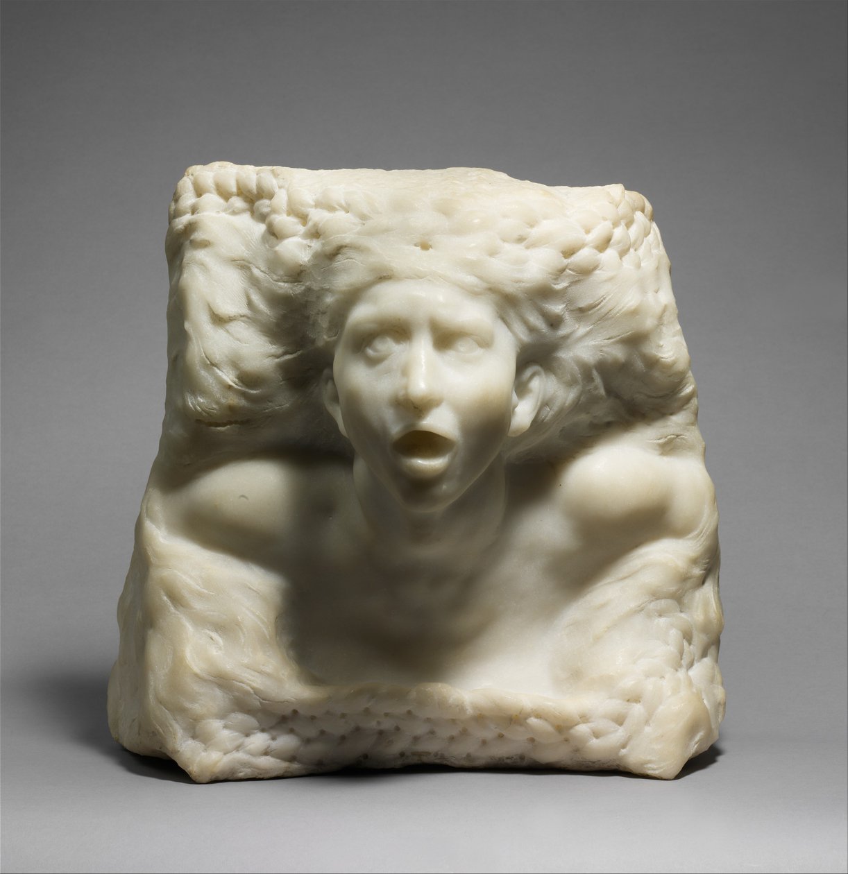 De Storm, ca. 1908 (marmer) door Auguste Rodin