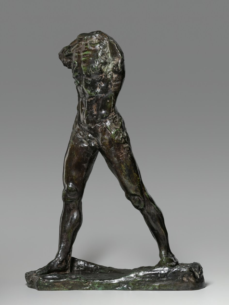 De wandelende man, gemodelleerd 1877-1900, gegoten voor 1917 door Auguste Rodin