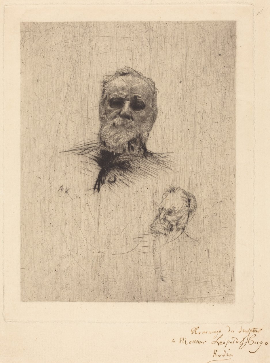 Victor Hugo, De Face door Auguste Rodin