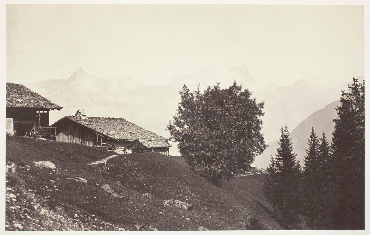 Savoie 47, Le Buet en de Rochers de Fis door Auguste Rosalie Bisson