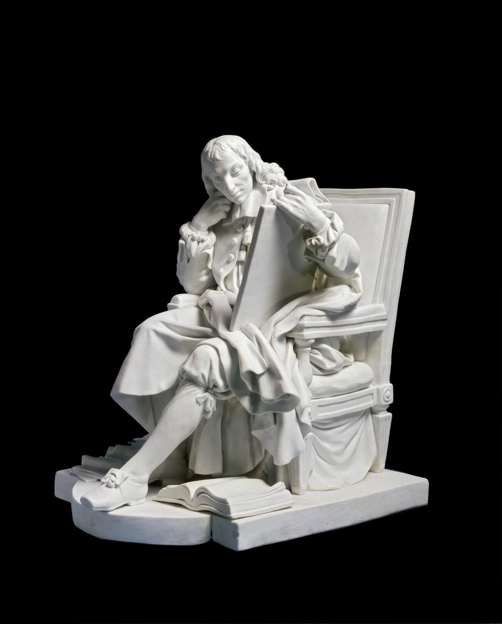 Blaise Pascal, c. 1784 door Augustin Pajou
