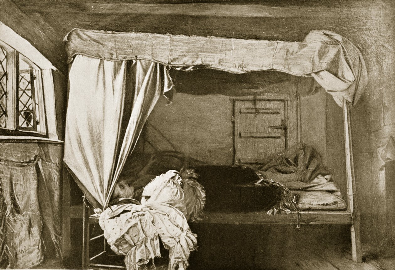 De Dood van Buckingham, 1687 door Augustus Leopold Egg