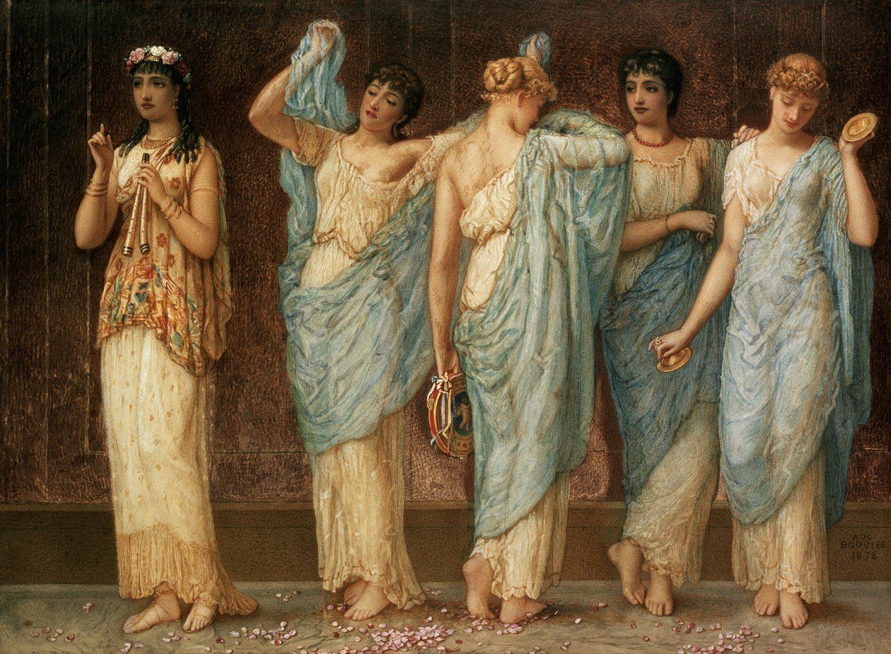 Klaar voor de Dans door Augustus Jules Bouvier