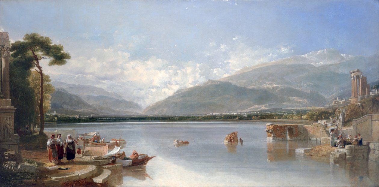 Het passagepunt, 1829 door Augustus Wall Callcott