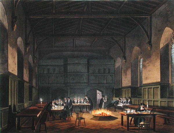 Hal van Westminster School, uit Ackermann