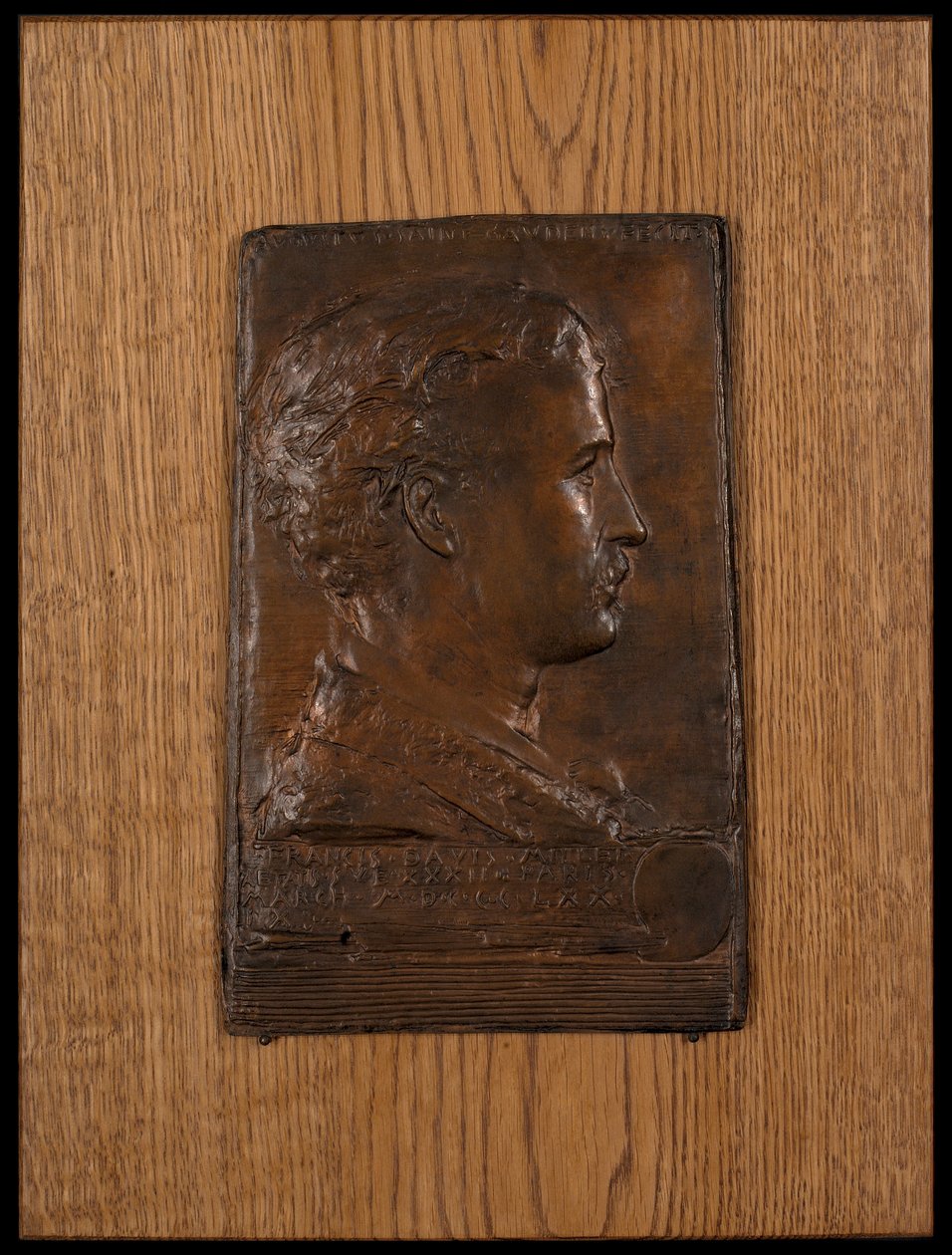 Francis Davis Millet door Augustus Saint Gaudens