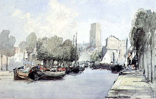 Dordrecht door Augustus Wall Callcott