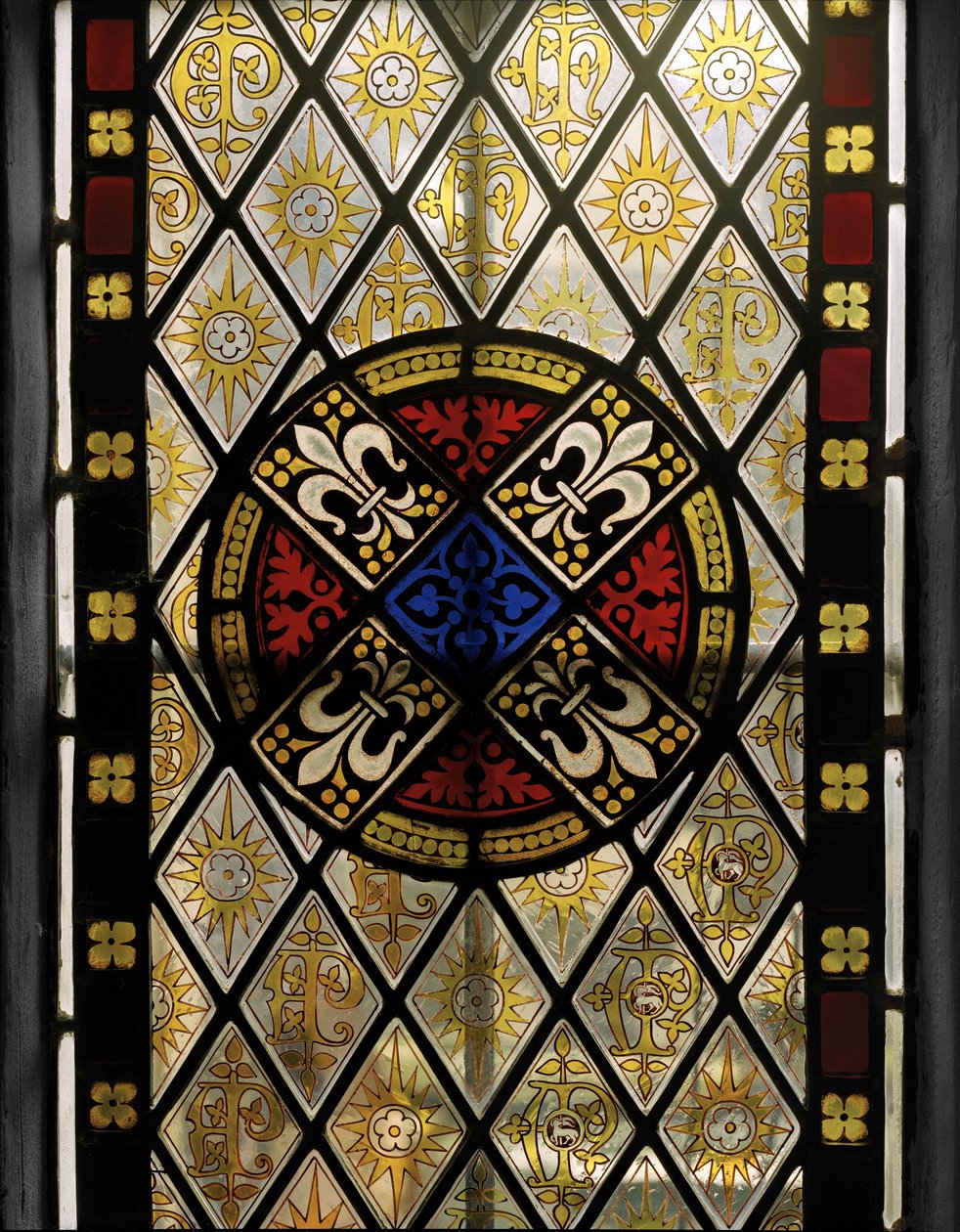 Kloosterraam (detail) door Augustus Welby Northmore Pugin