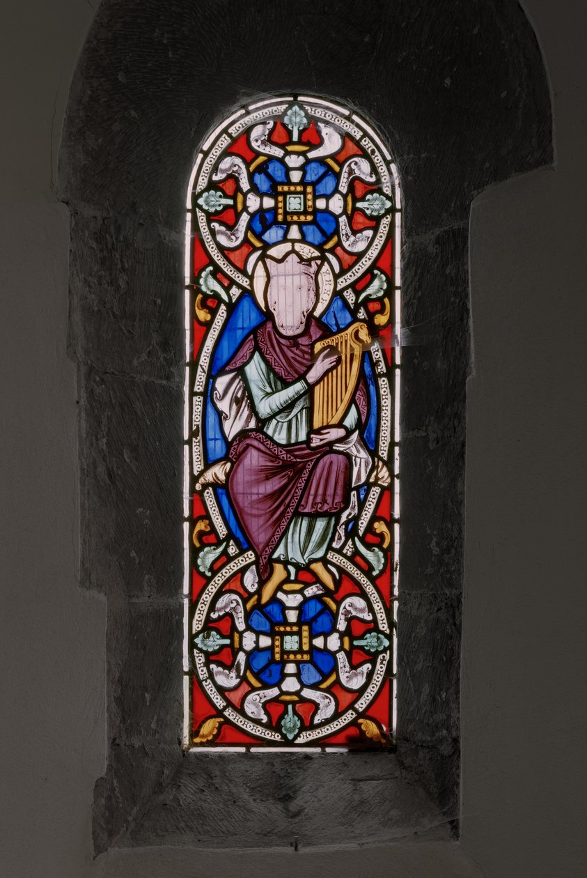 Koning David door Augustus Welby Northmore Pugin