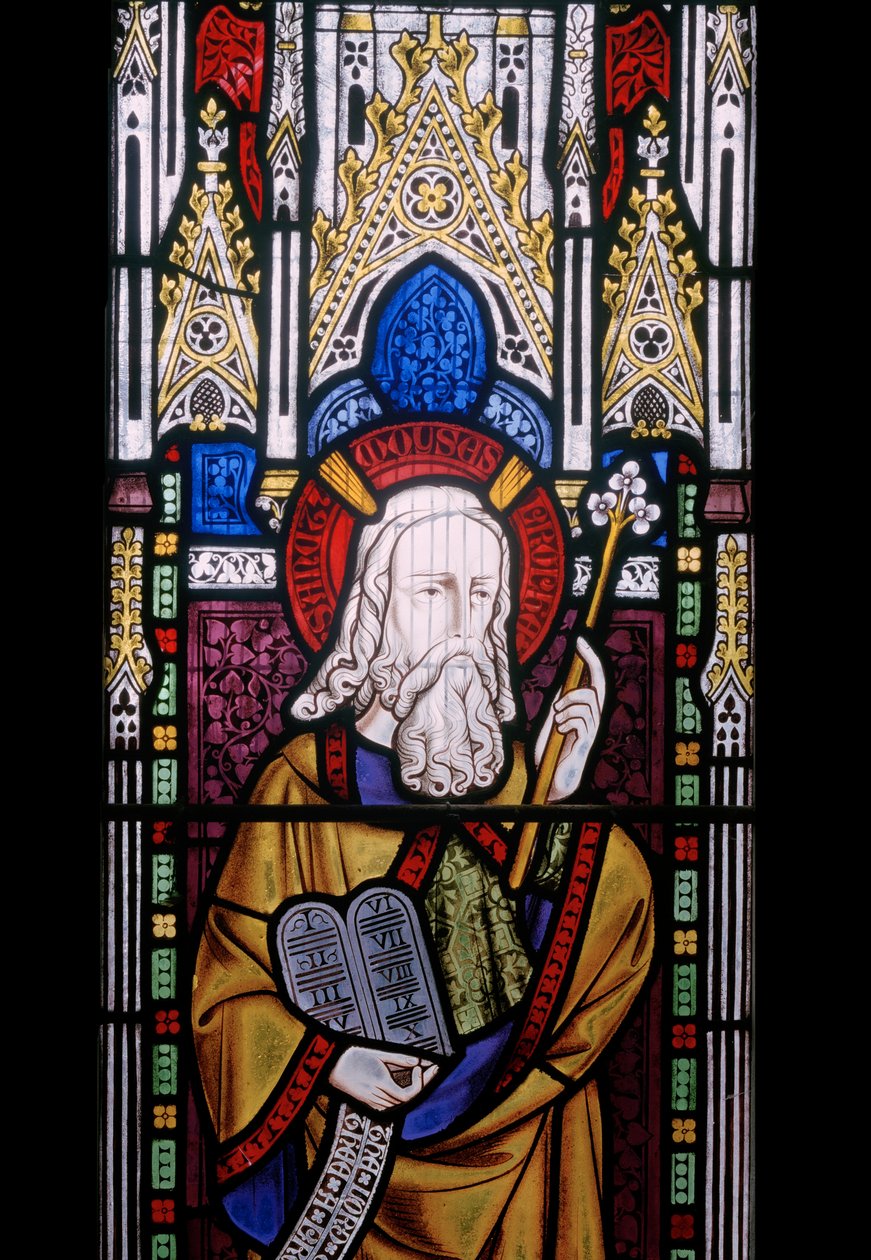 Mozes door Augustus Welby Northmore Pugin