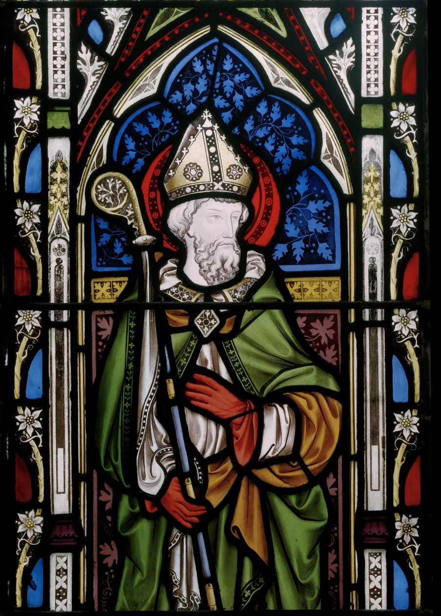 St. David (detail) door Augustus Welby Northmore Pugin