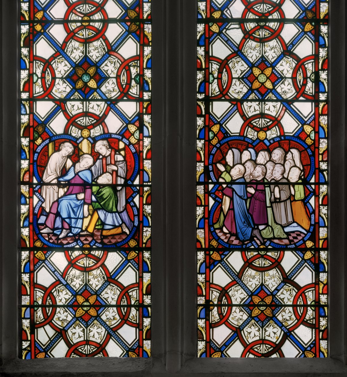 St. Joris Raam (detail) door Augustus Welby Northmore Pugin