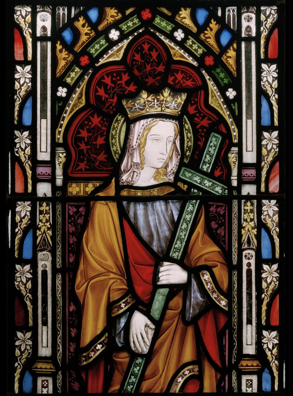 St. Helena (detail) door Augustus Welby Northmore Pugin