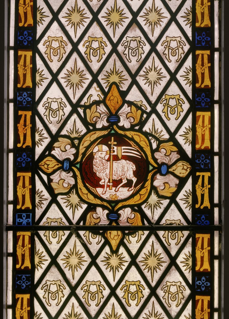Het Lam van God (detail) door Augustus Welby Northmore Pugin