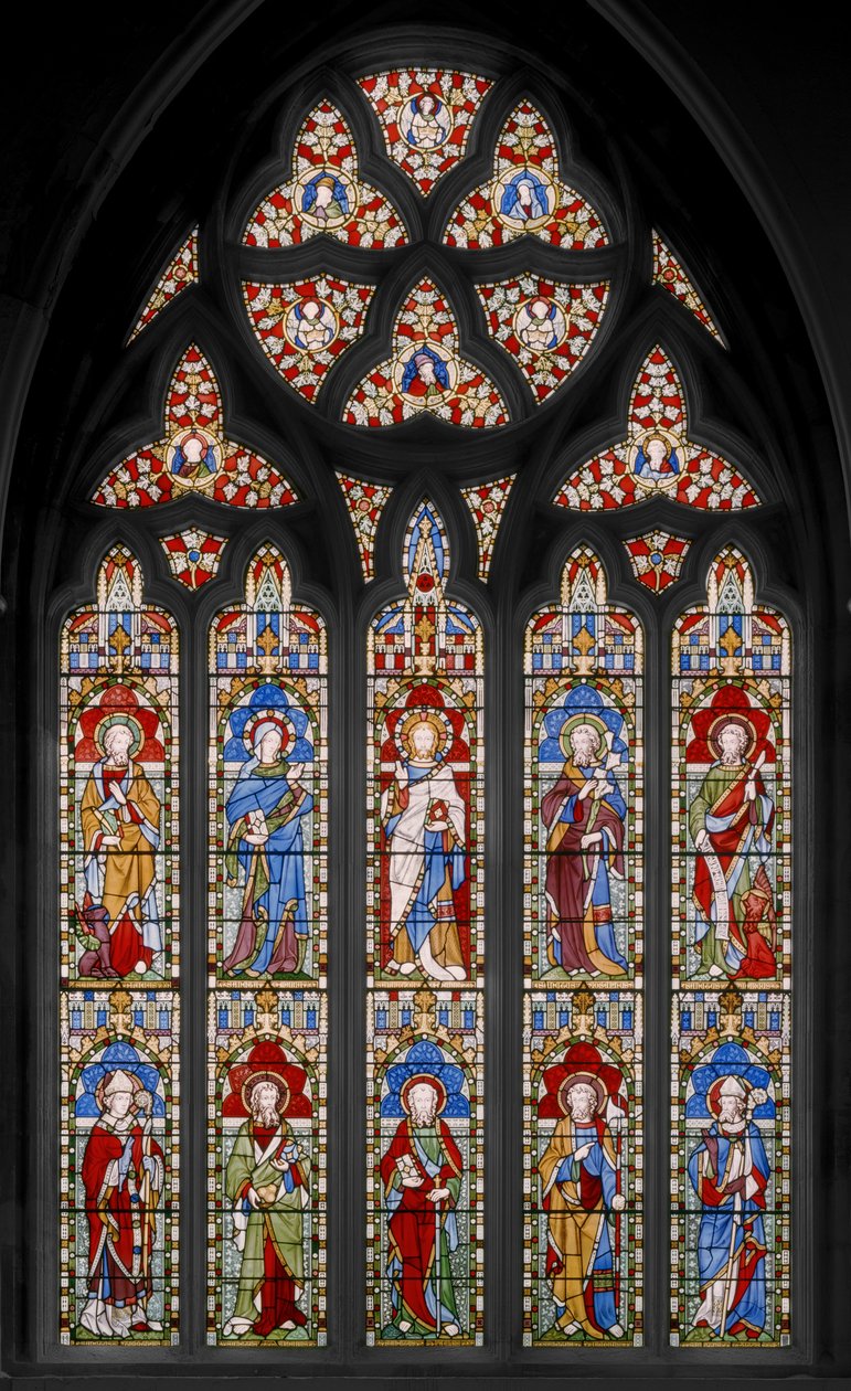Westelijk Venster door Augustus Welby Northmore Pugin