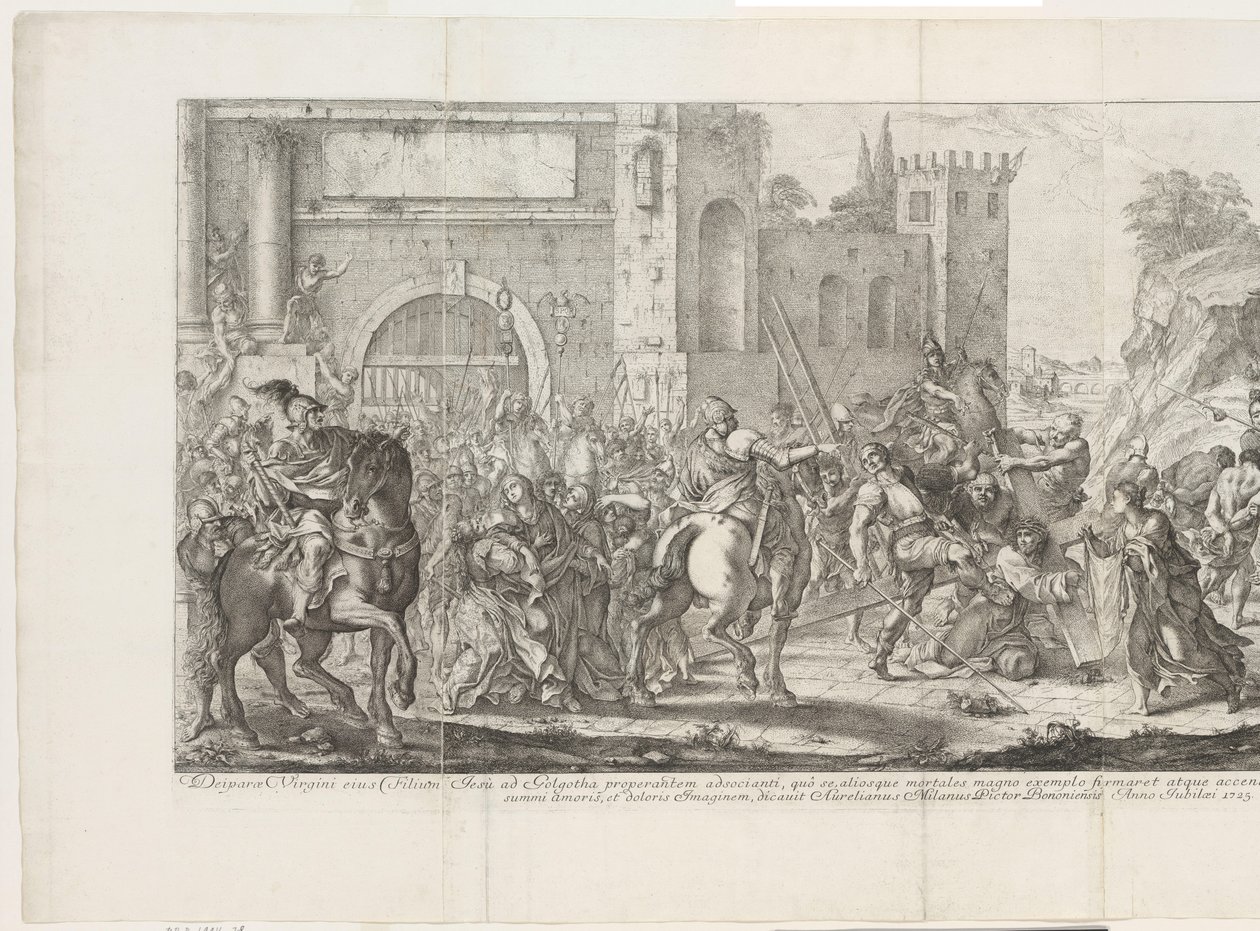 Kruisdraging door Aureliano Milani