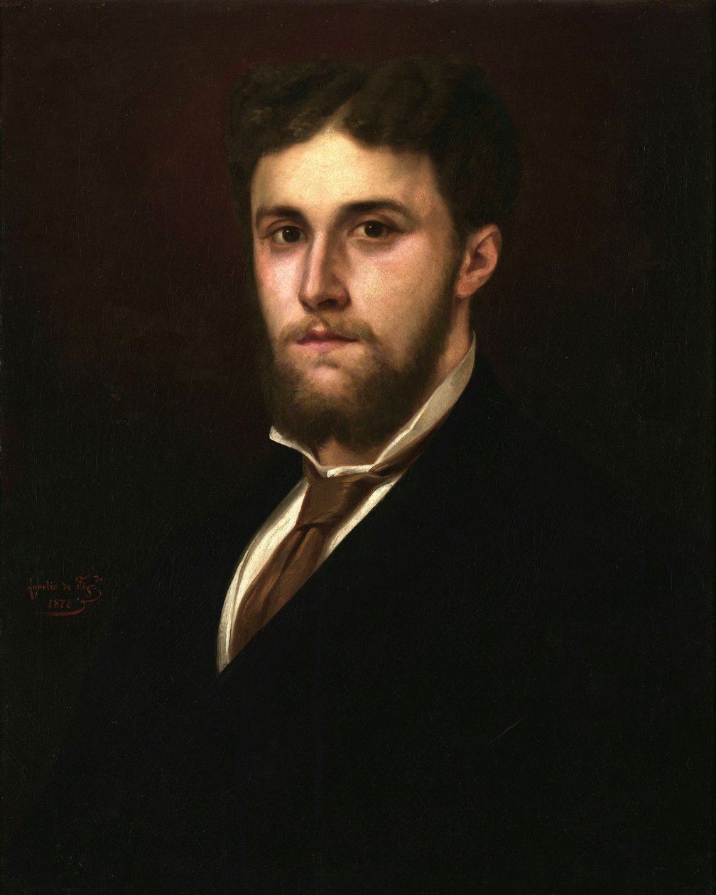 Portret van Inácio Porto Alegre door Aurelio de Figueiredo
