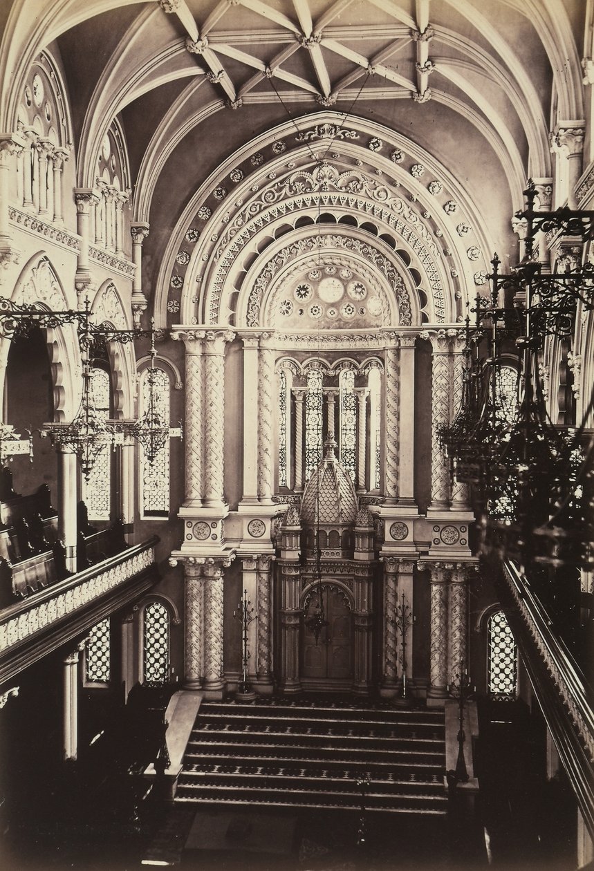 Interieur van de Grote Synagoge van Sydney door Australian Photographer