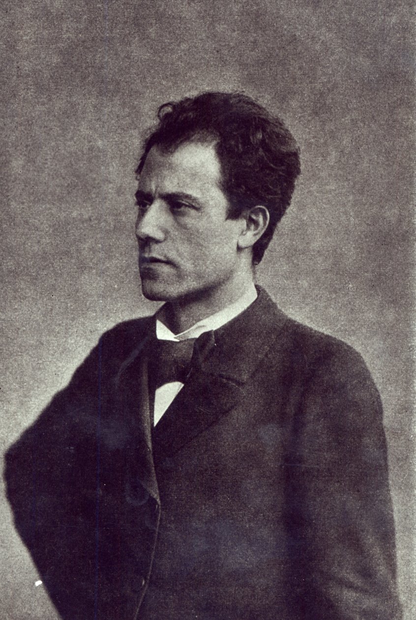 Portret van Gustav Mahler, 1897 door Austrian Photographer