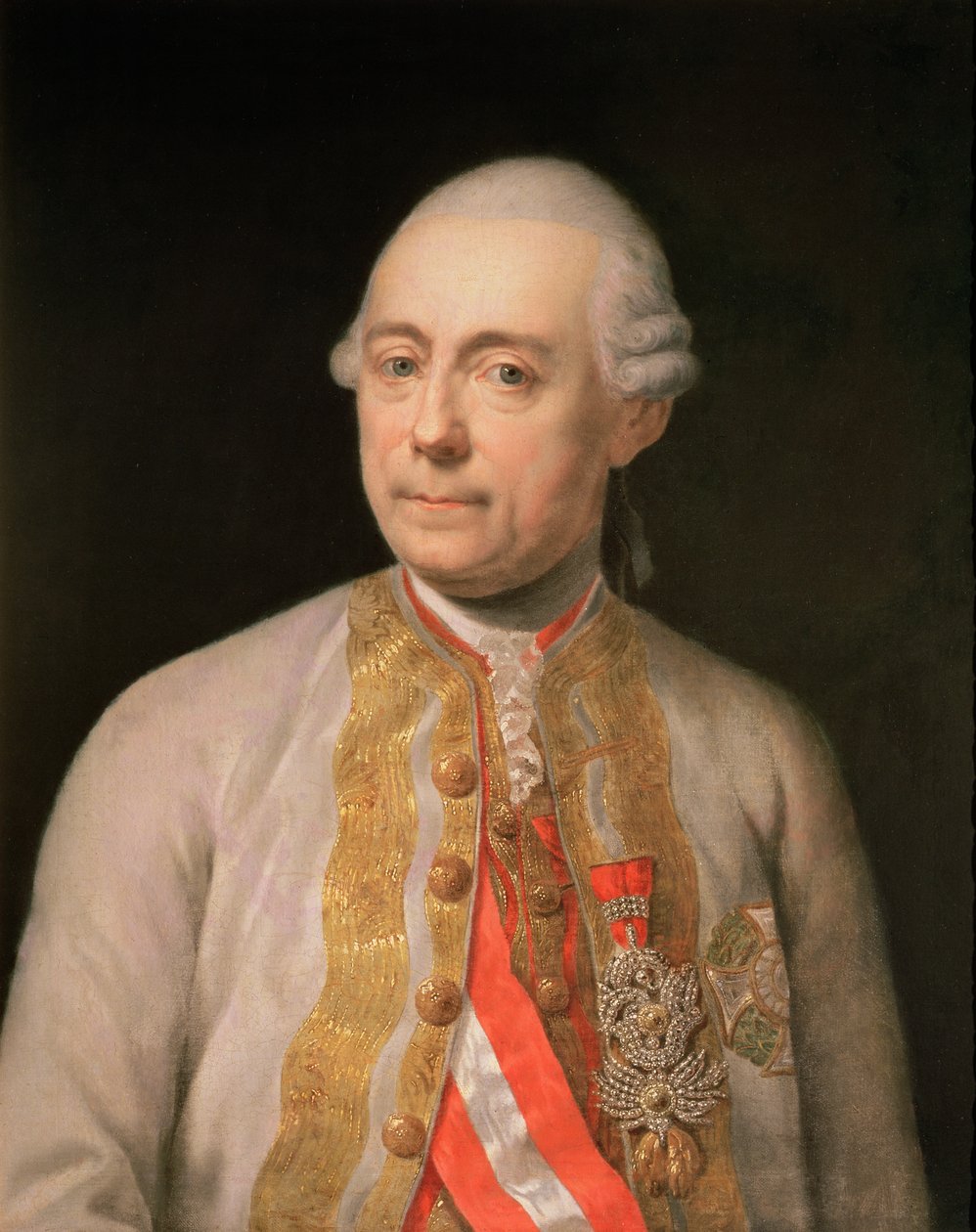 Francis Maurice Lacy, bekend als Franz Moritz Lascy, Ierse veldmaarschalk in het Oostenrijkse leger, medecommandant in de Beierse Successieoorlog door Austrian School