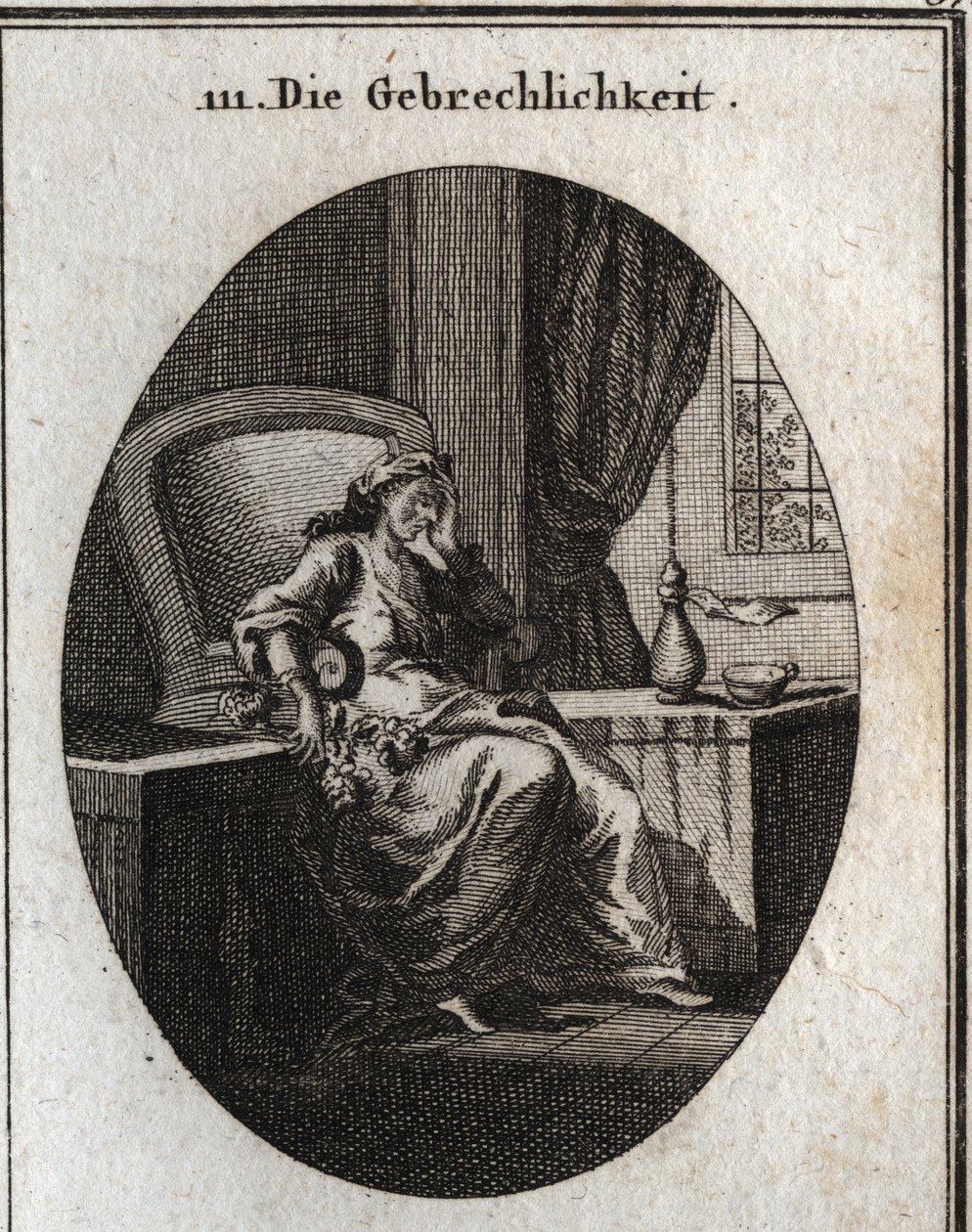 Allegorie van zwakte door Austrian School