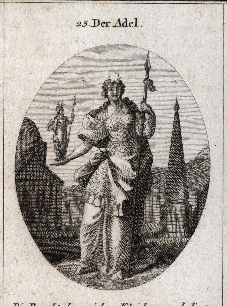 Allegorie van adel door Austrian School