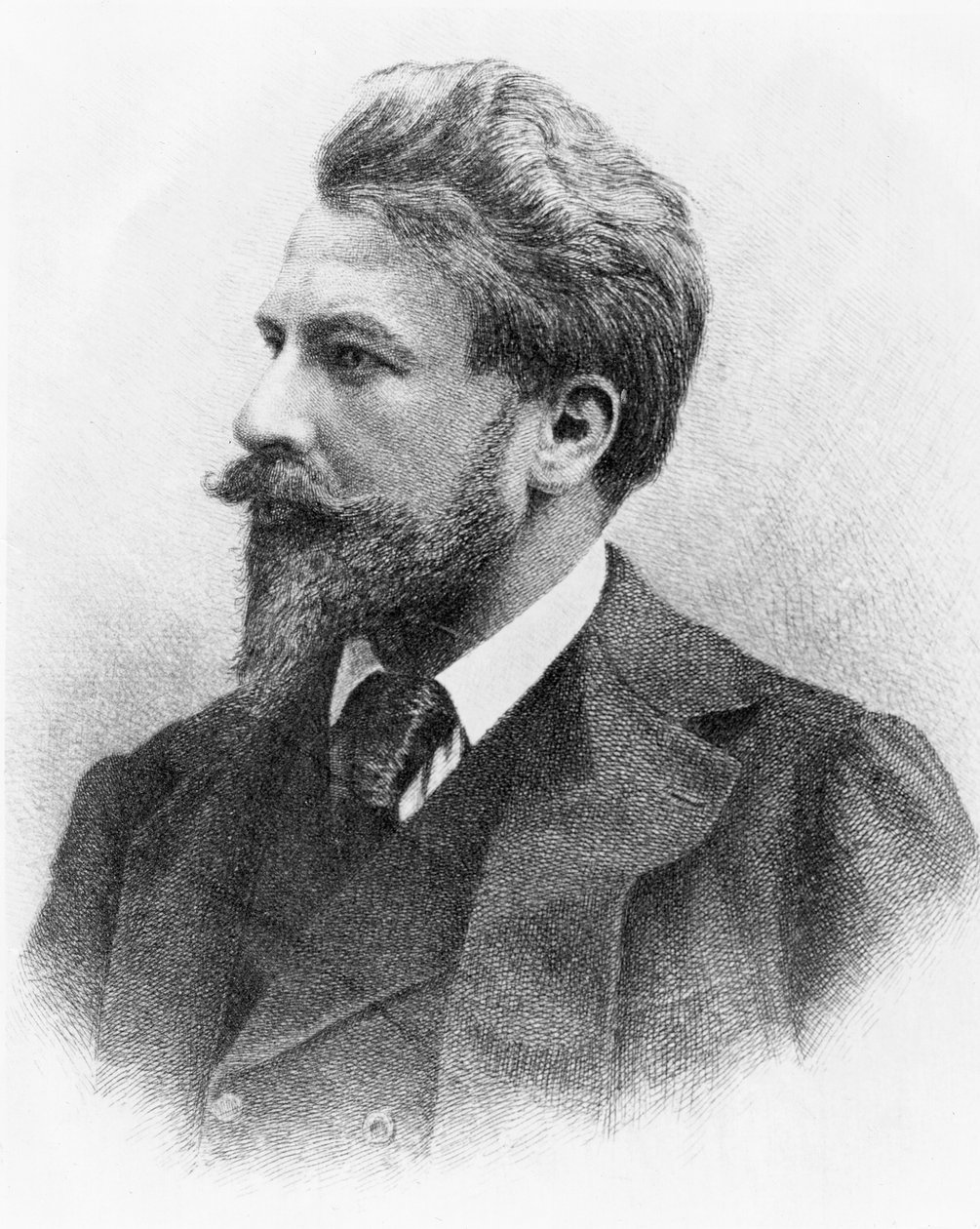 Portret van Arthur Schnitzler (1862-1931) door Austrian School