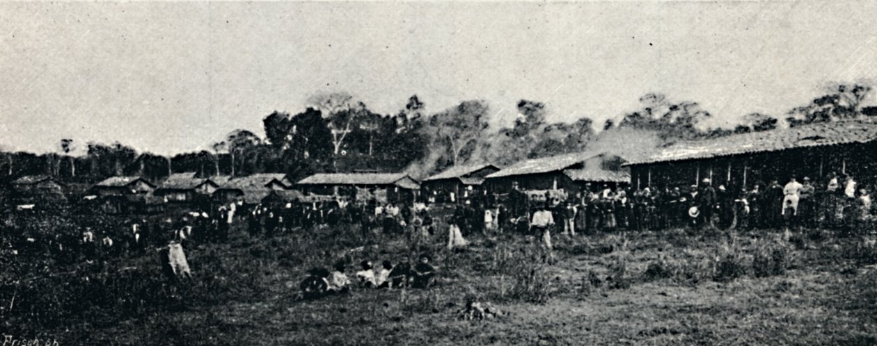 Colonia Italiana Fazenda Arindiuba, 1895 door Axel Frick
