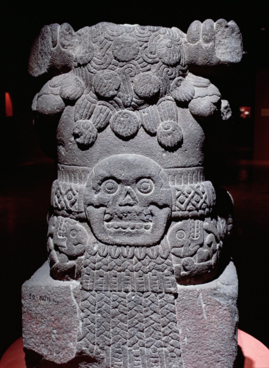 Coatlicue, Late Post Classic Periode (1300-1521) door Aztec