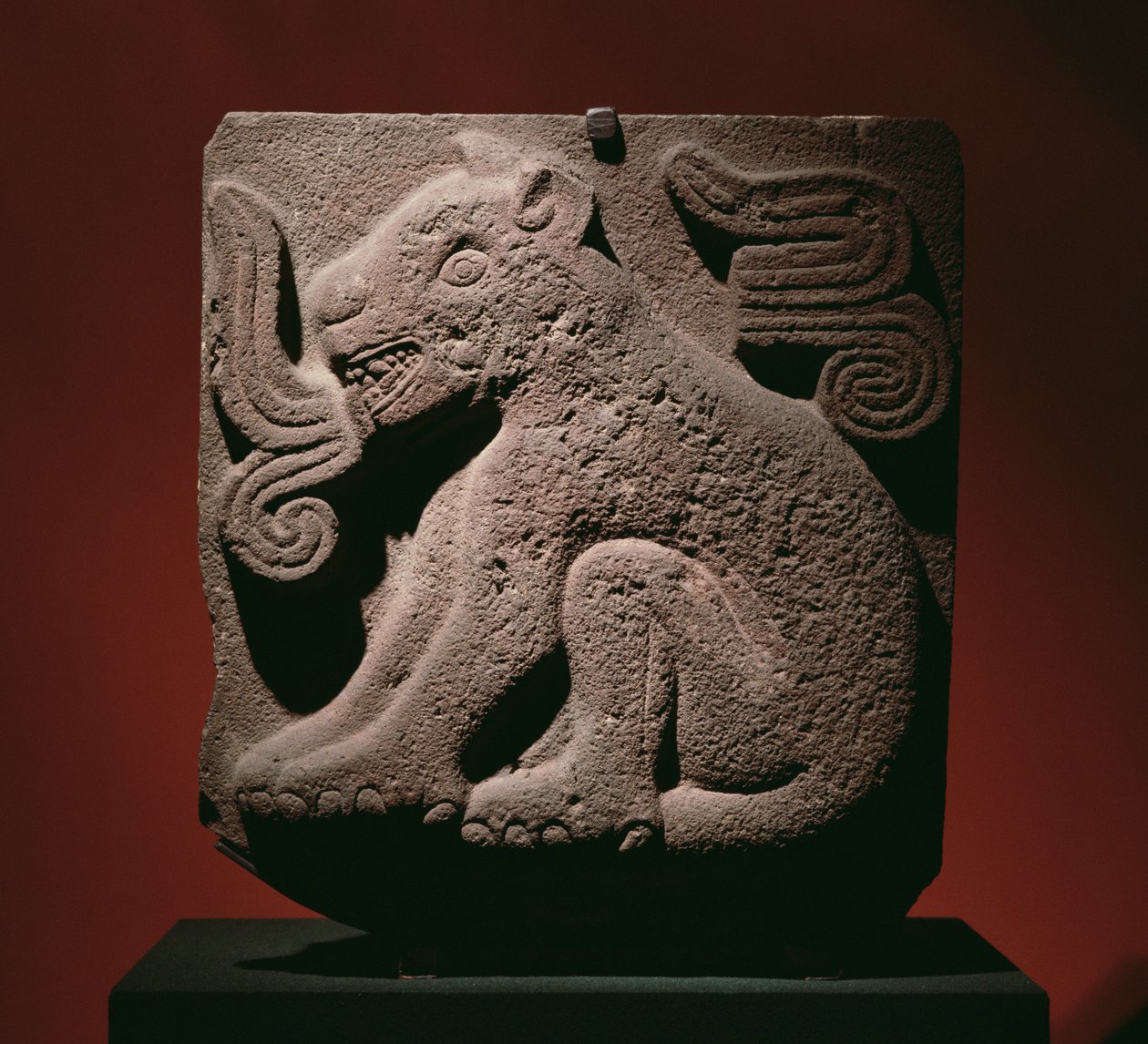 Glyph van koning Ahuizotl, ca. 15e eeuw door Aztec