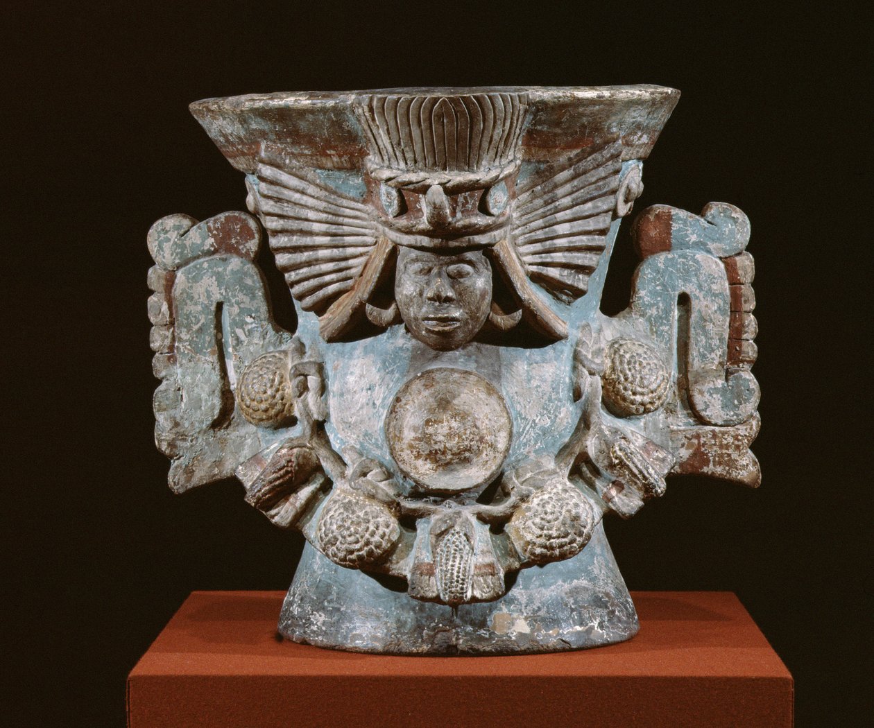 Xilonen, godin van Maïs en Water door Aztec
