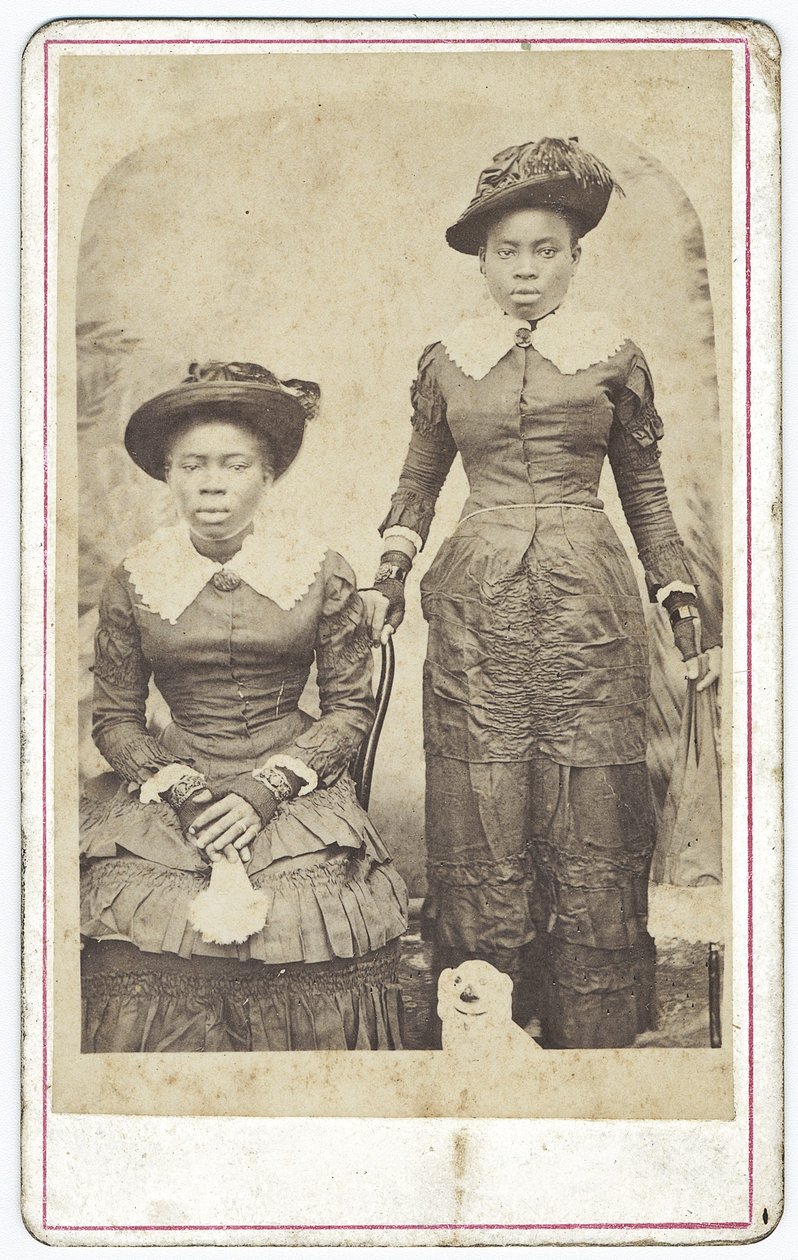 Dubbelportret, 1880s door B. J. Kuofi