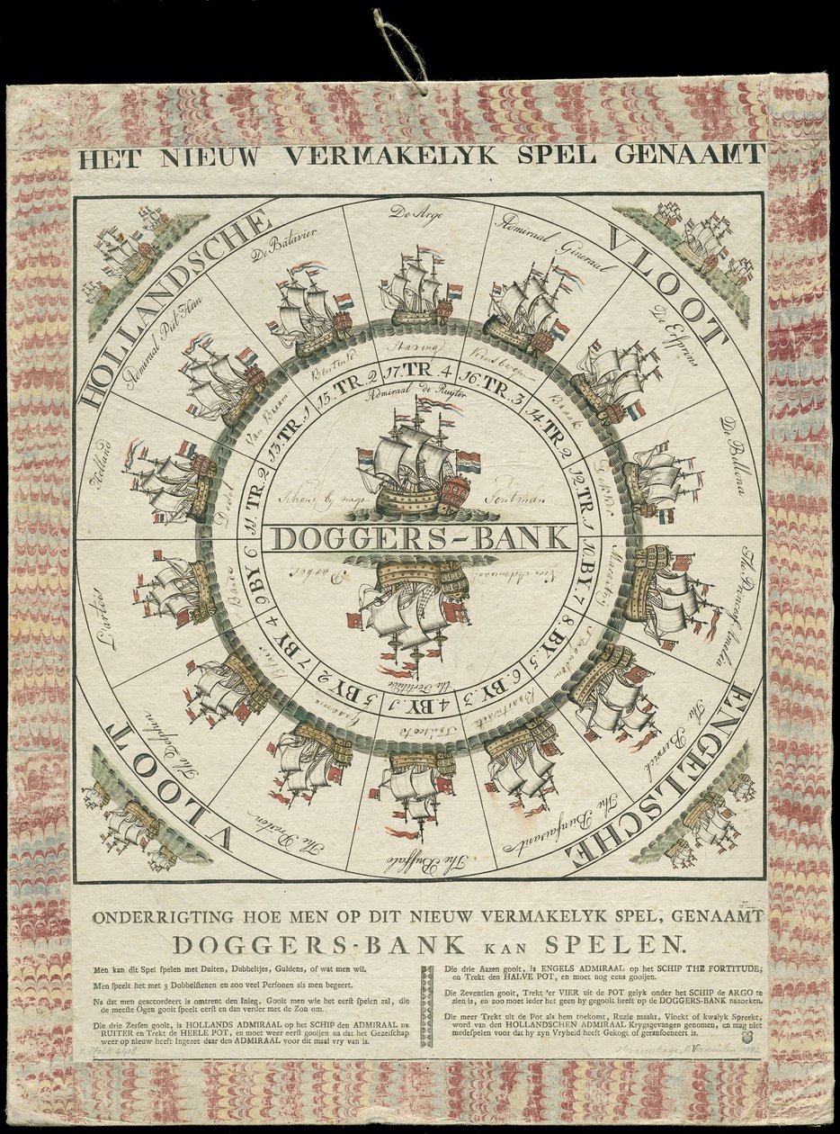 Het nieuw vermakelijk Spel genaamd Doggers-bank door B. Vermeulen