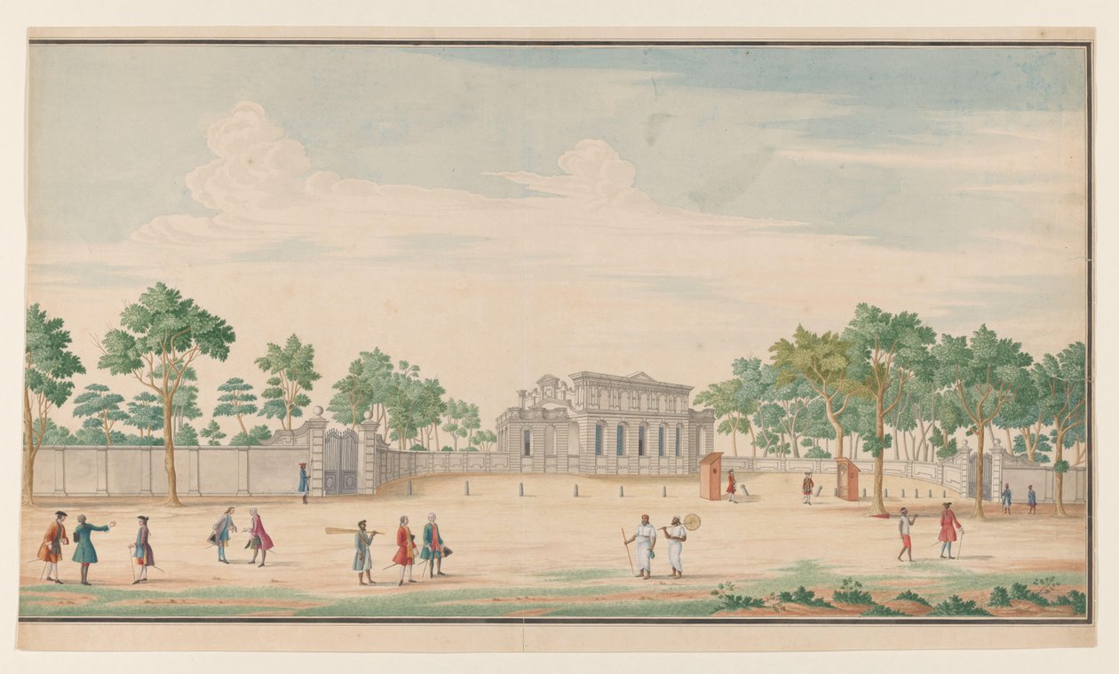 De Uytvlught Landhuis, Colombo door B. van Lier (attributed to)