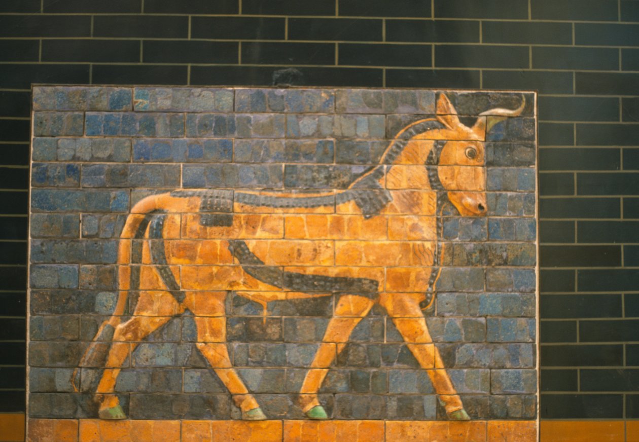Stier, uit Babylon door Babylonian